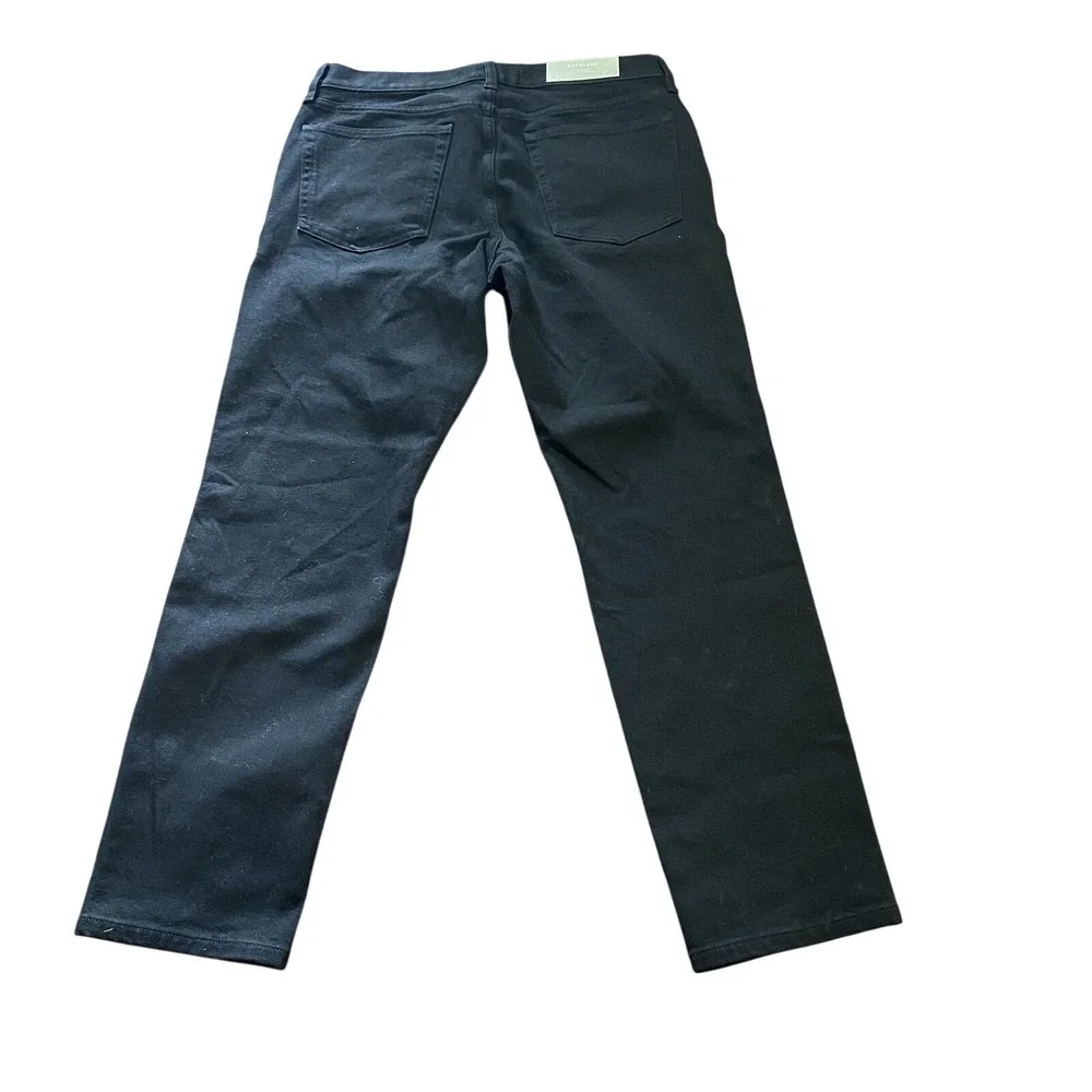 Everlane‎ NWT Men's The Athletic 4-way Stretch Organic Cotton Jean Black 31x28